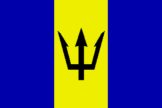 Barbados Flag